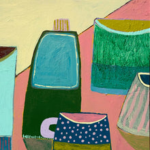 Load image into Gallery viewer, Teal spotted cup